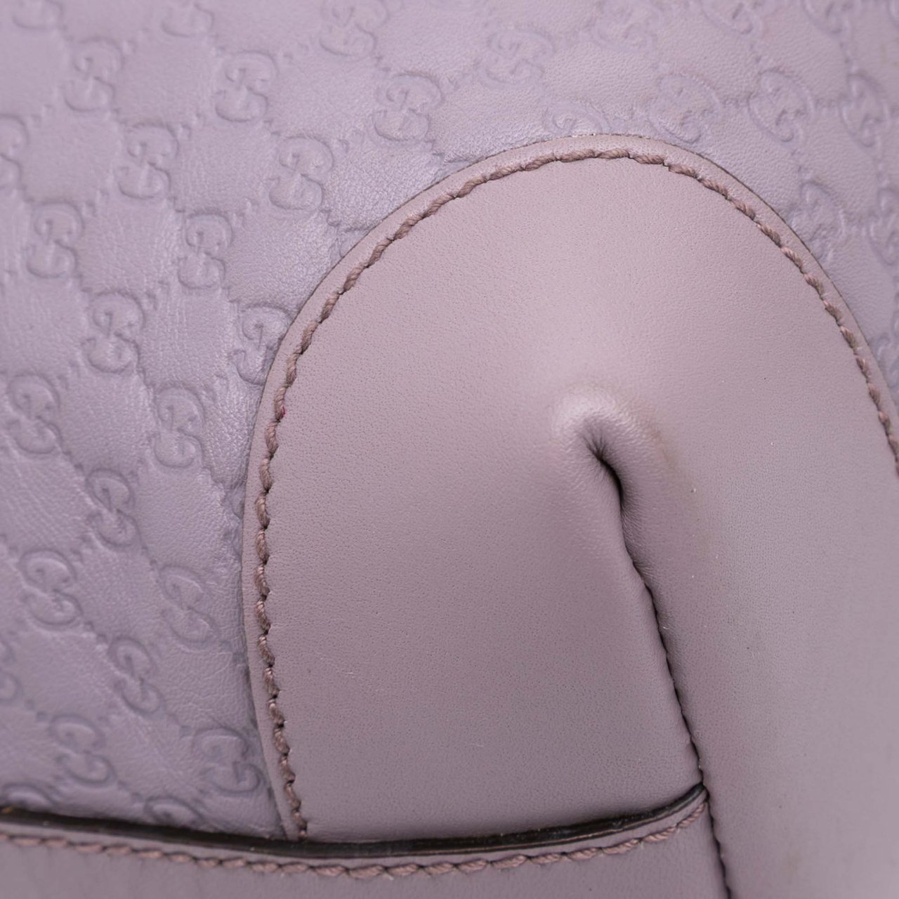 Gucci Guccissima Craft Tote Paars