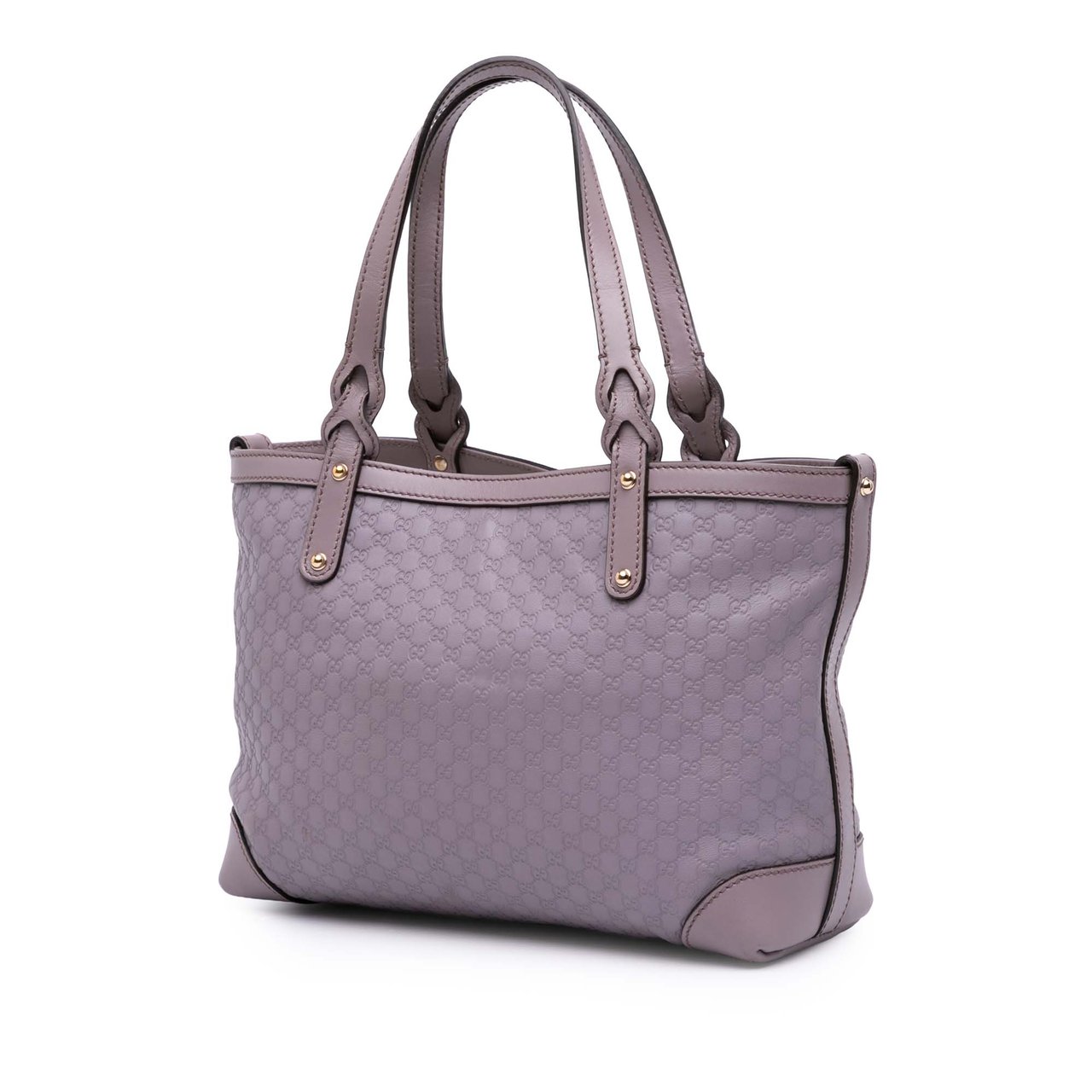 Gucci Guccissima Craft Tote Paars