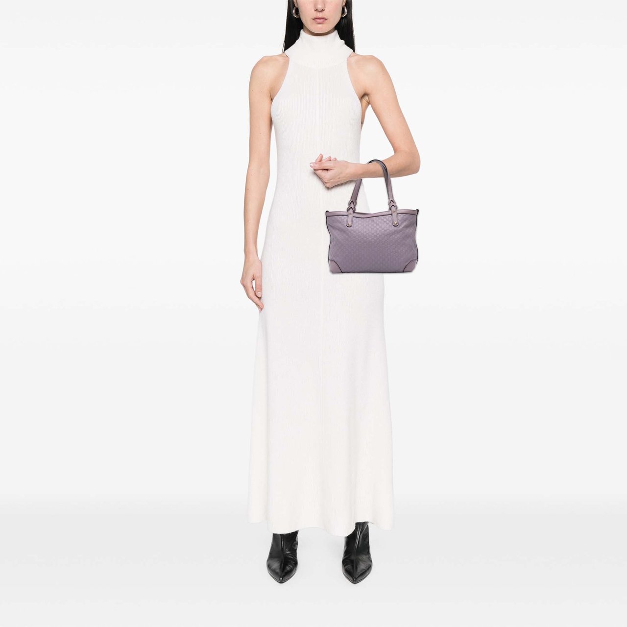 Gucci Guccissima Craft Tote Paars