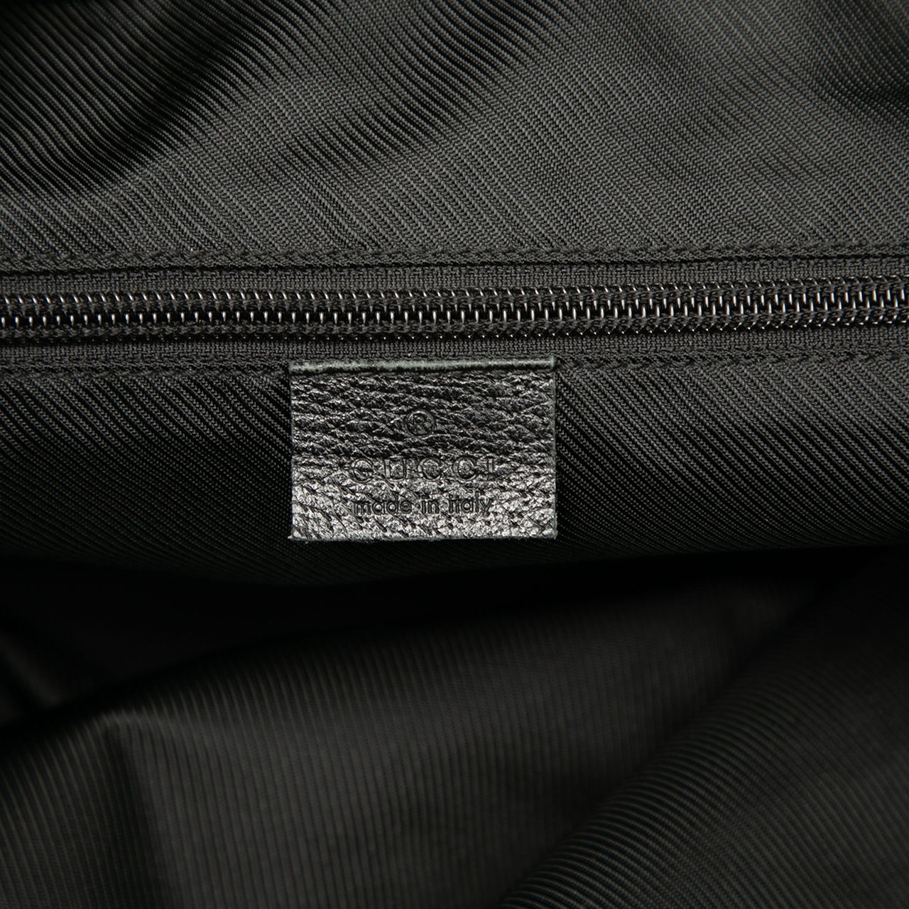 Gucci GG Canvas Web Tote Zwart