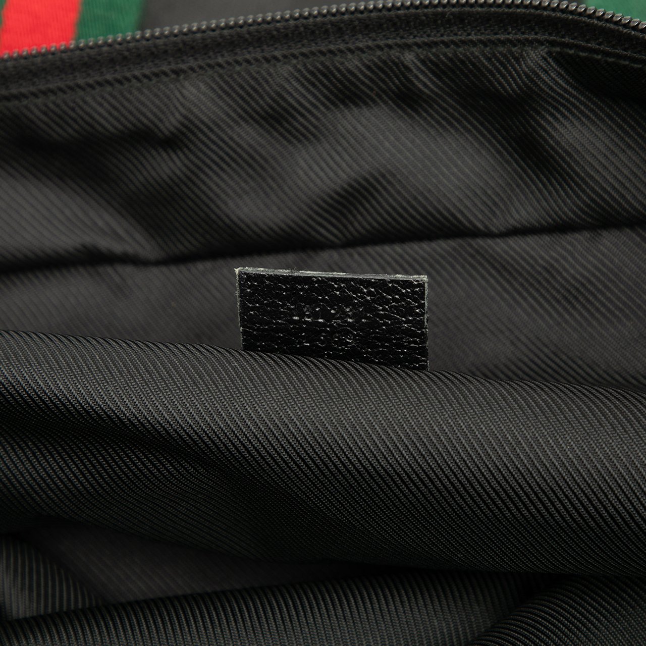 Gucci GG Canvas Web Tote Zwart