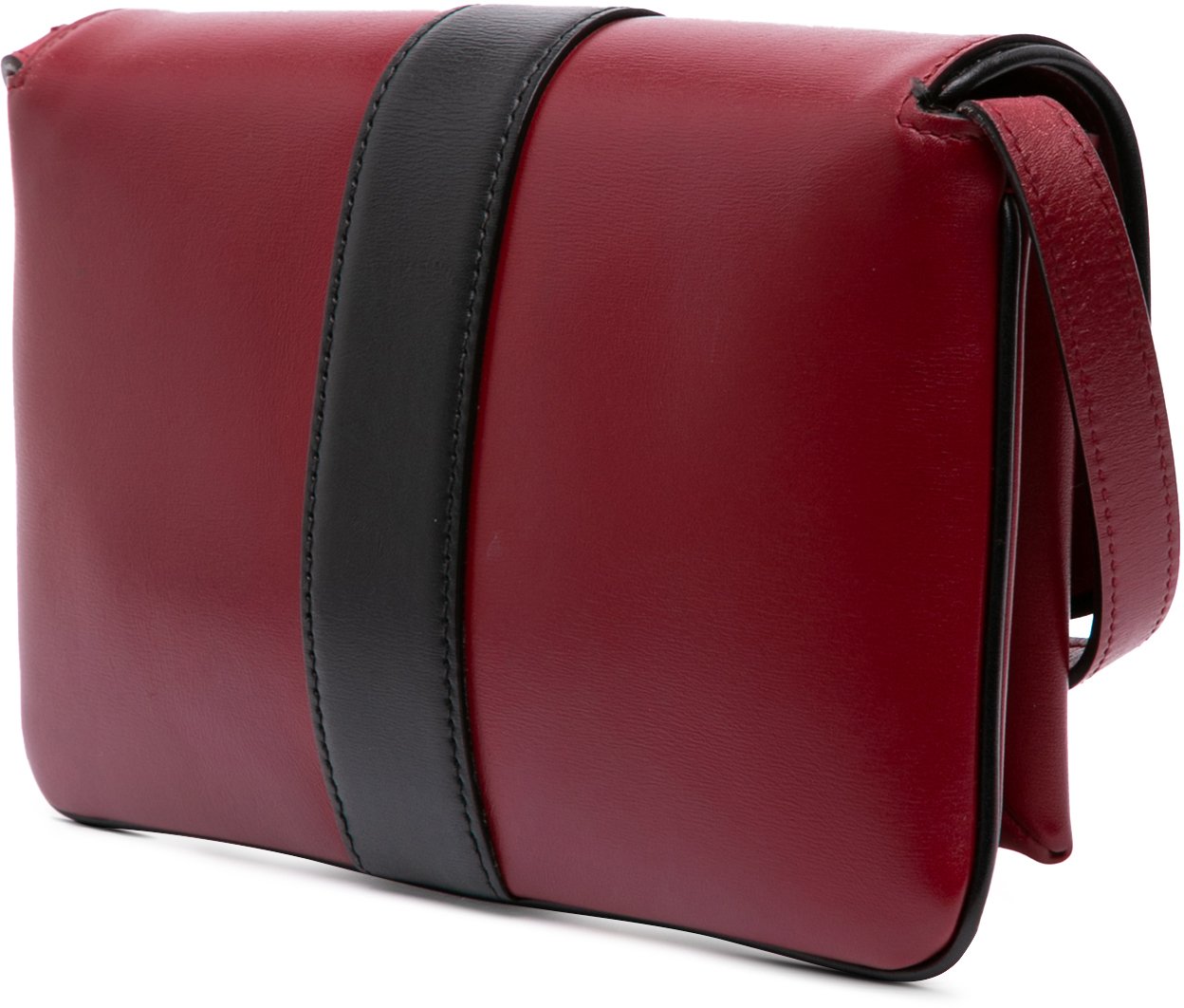 Gucci Small Bicolor Leather Arli Crossbody Rood