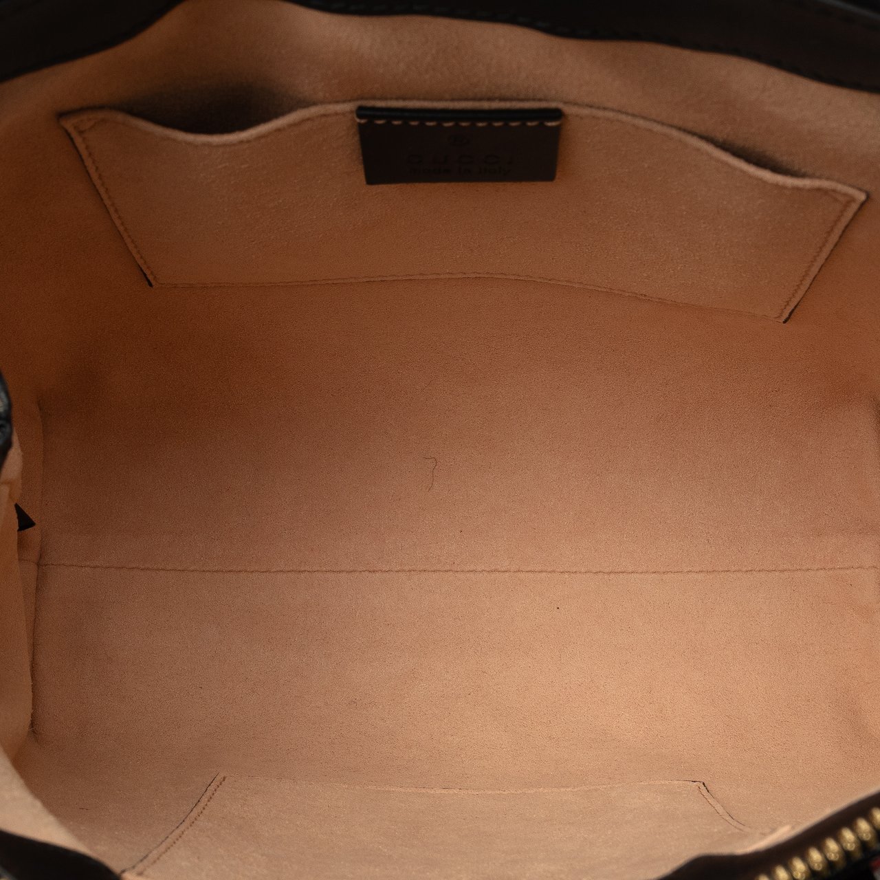 Gucci Small Suede Ophidia Satchel Rood