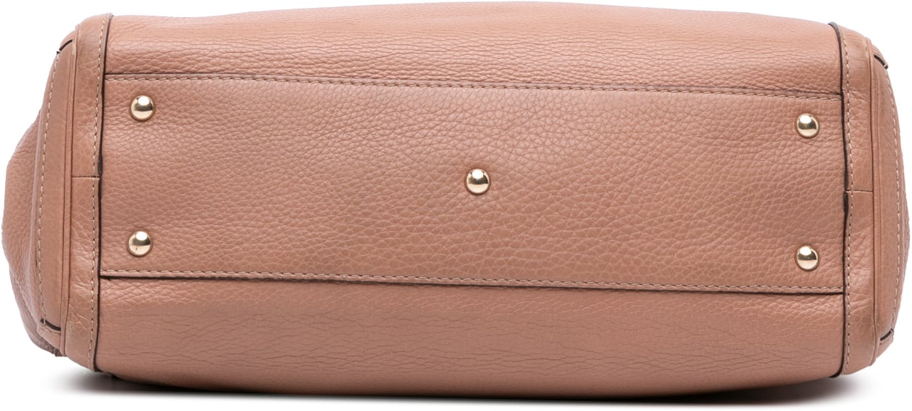 Gucci Medium Leather Bella Tote Roze