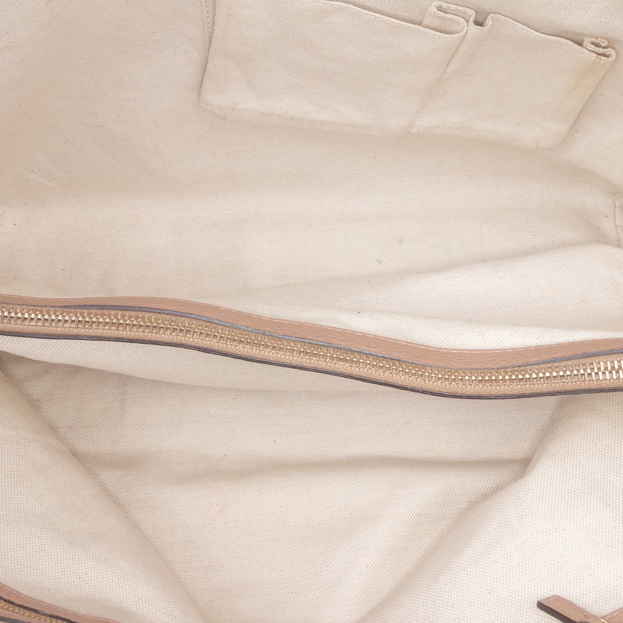 Gucci Medium Leather Bella Tote Roze