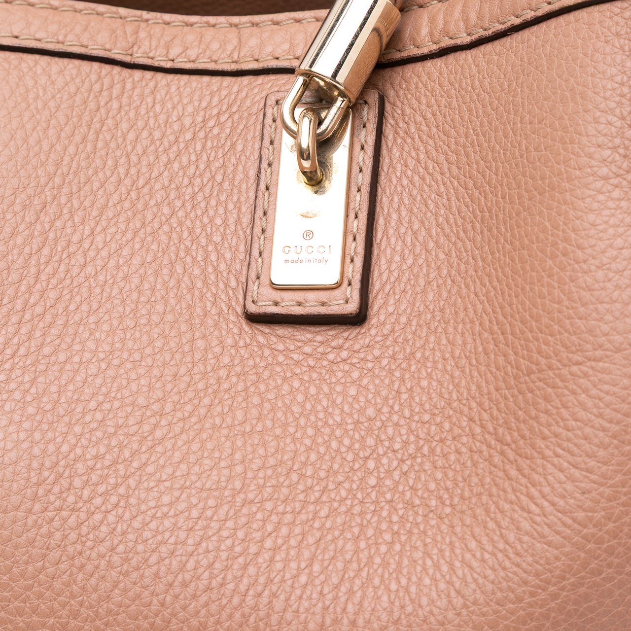 Gucci Medium Leather Bella Tote Roze