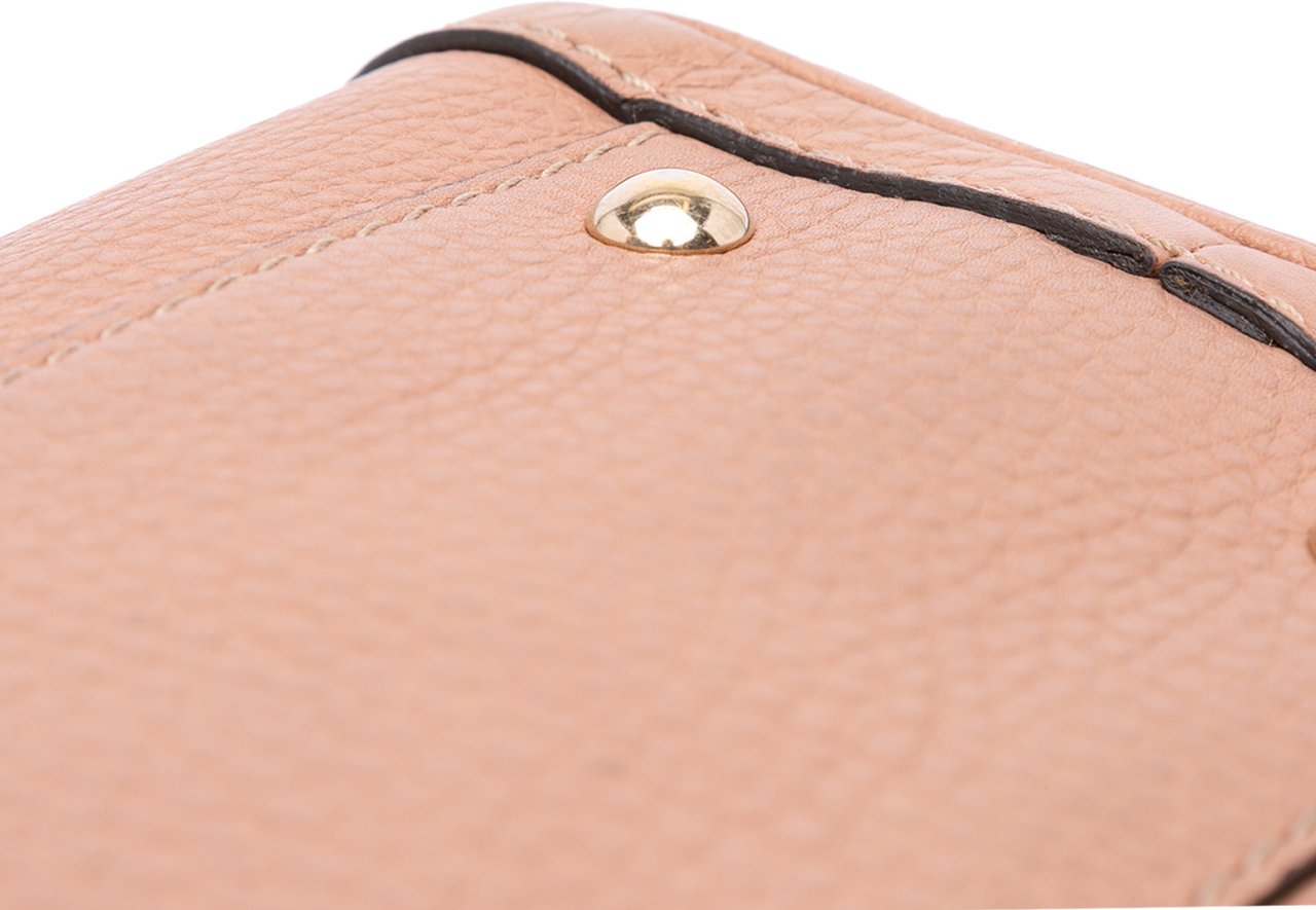 Gucci Medium Leather Bella Tote Roze