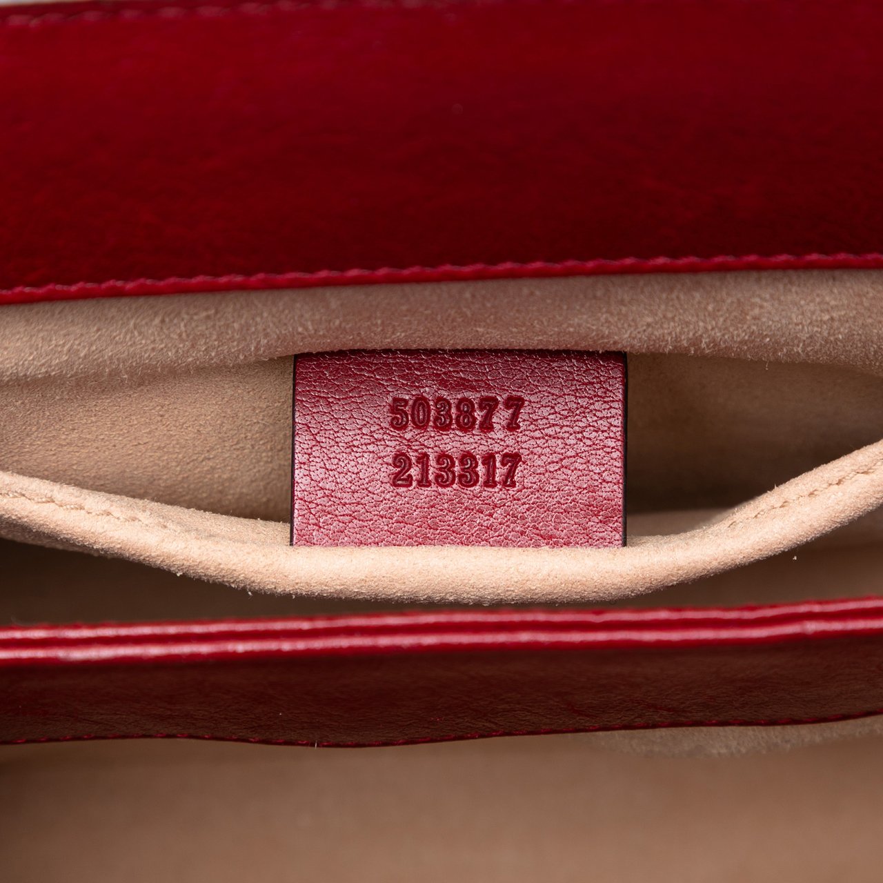 Gucci Small Suede Ophidia Chain Crossbody Blauw