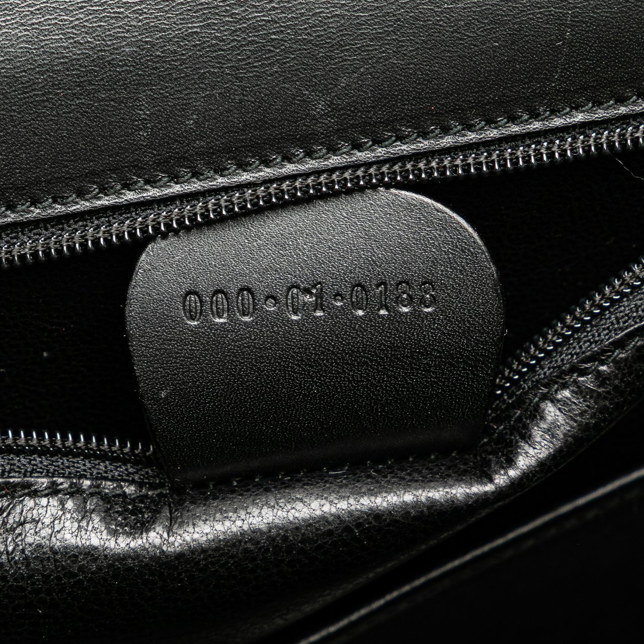Gucci Calfskin Bamboo Night Zwart