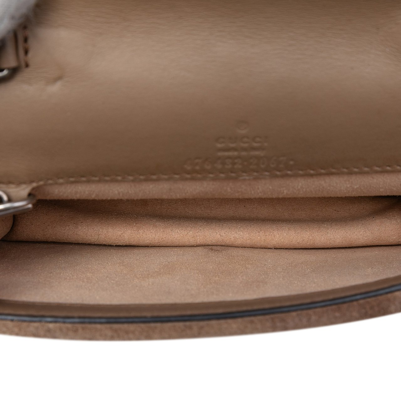 Gucci Mini GG Supreme Dionysus Crossbody Bruin