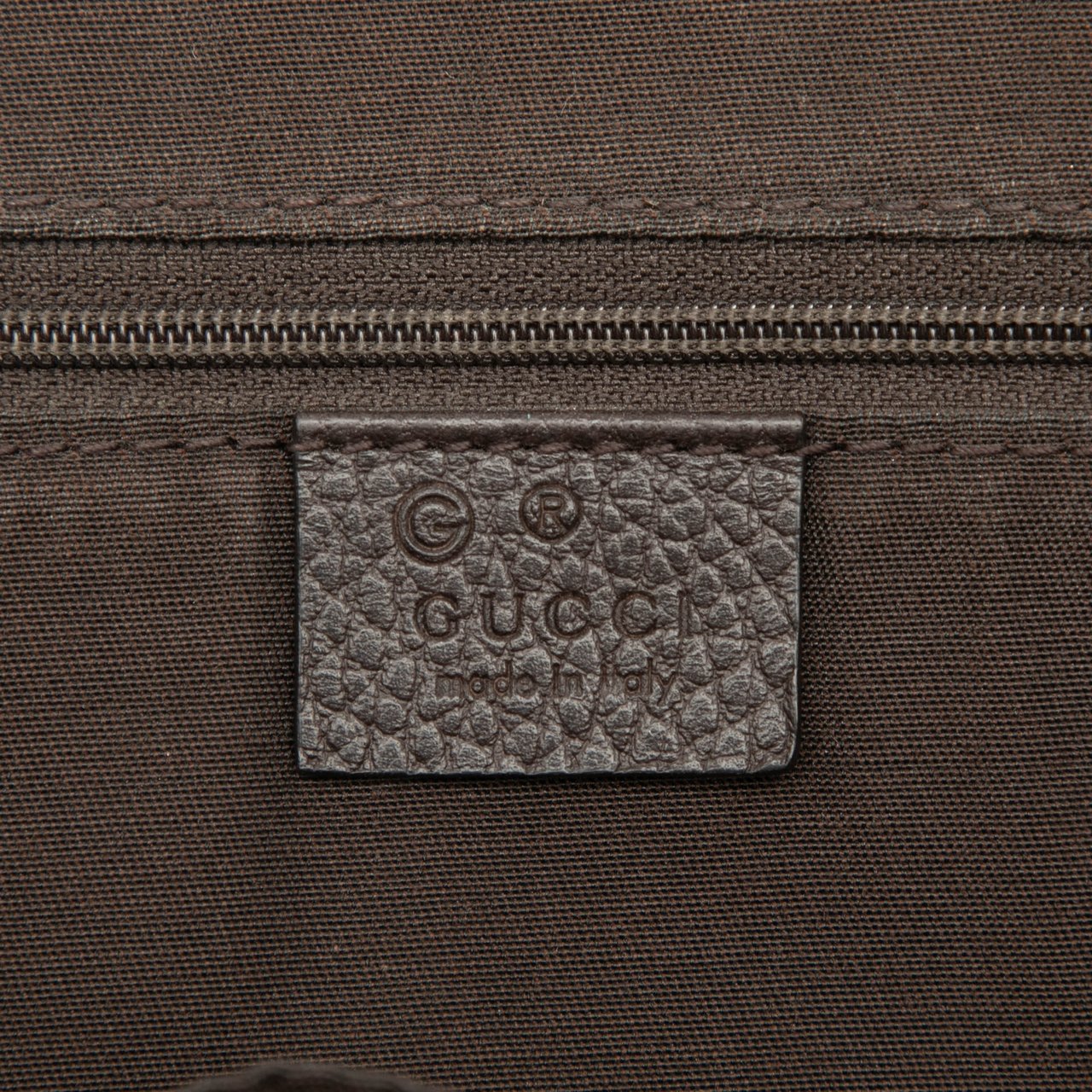 Gucci Medium GG Crystal Dome Satchel Bruin