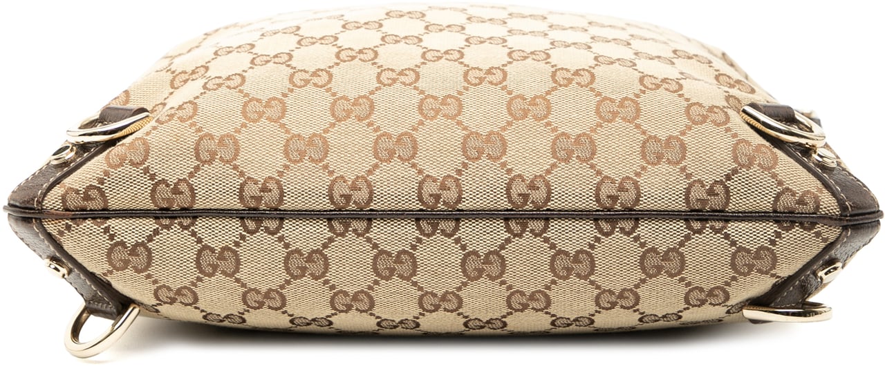 Gucci GG Canvas Abbey D Ring Crossbody Bruin