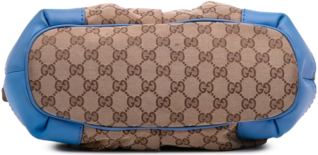 Gucci GG Canvas Sukey Satchel Bruin