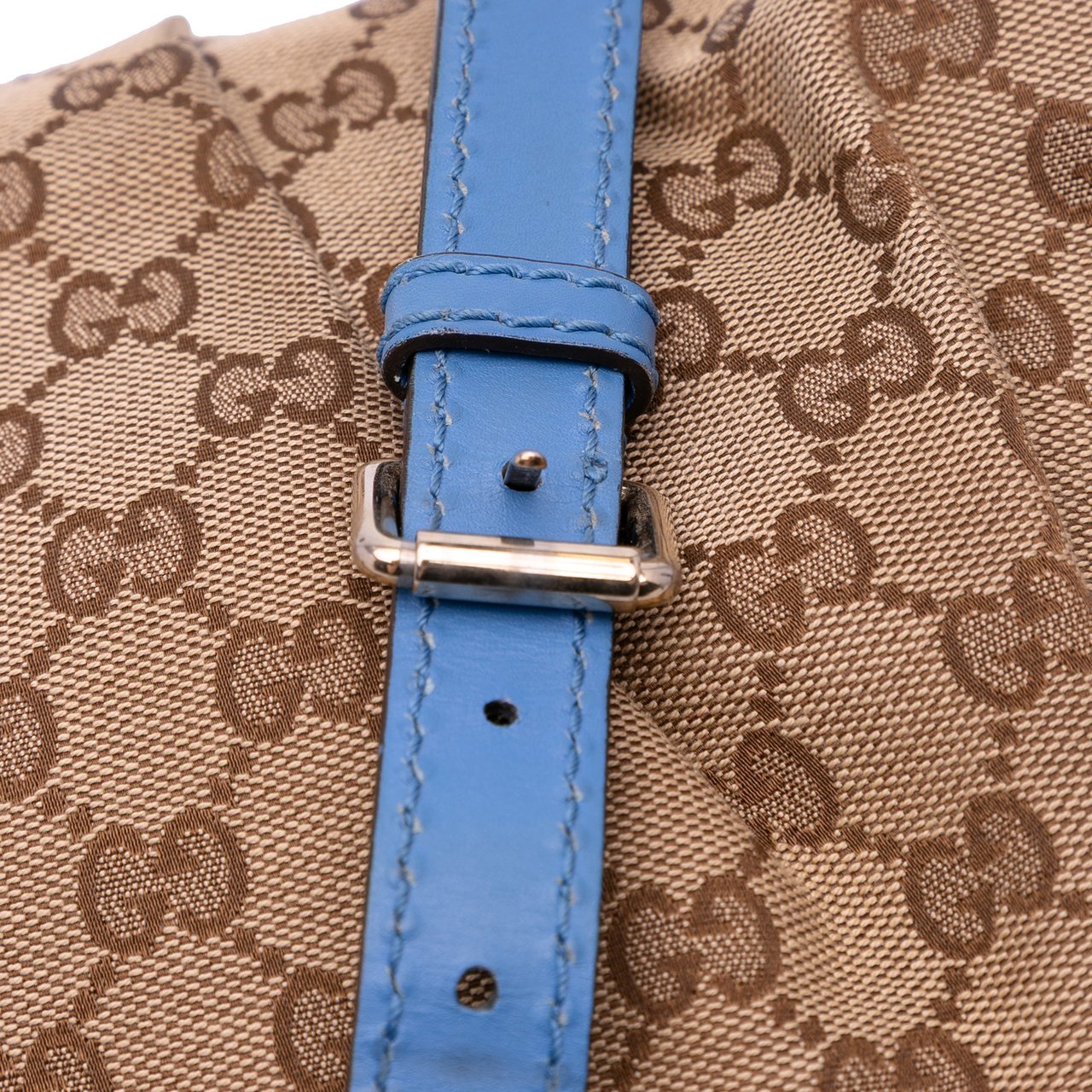 Gucci GG Canvas Sukey Satchel Bruin