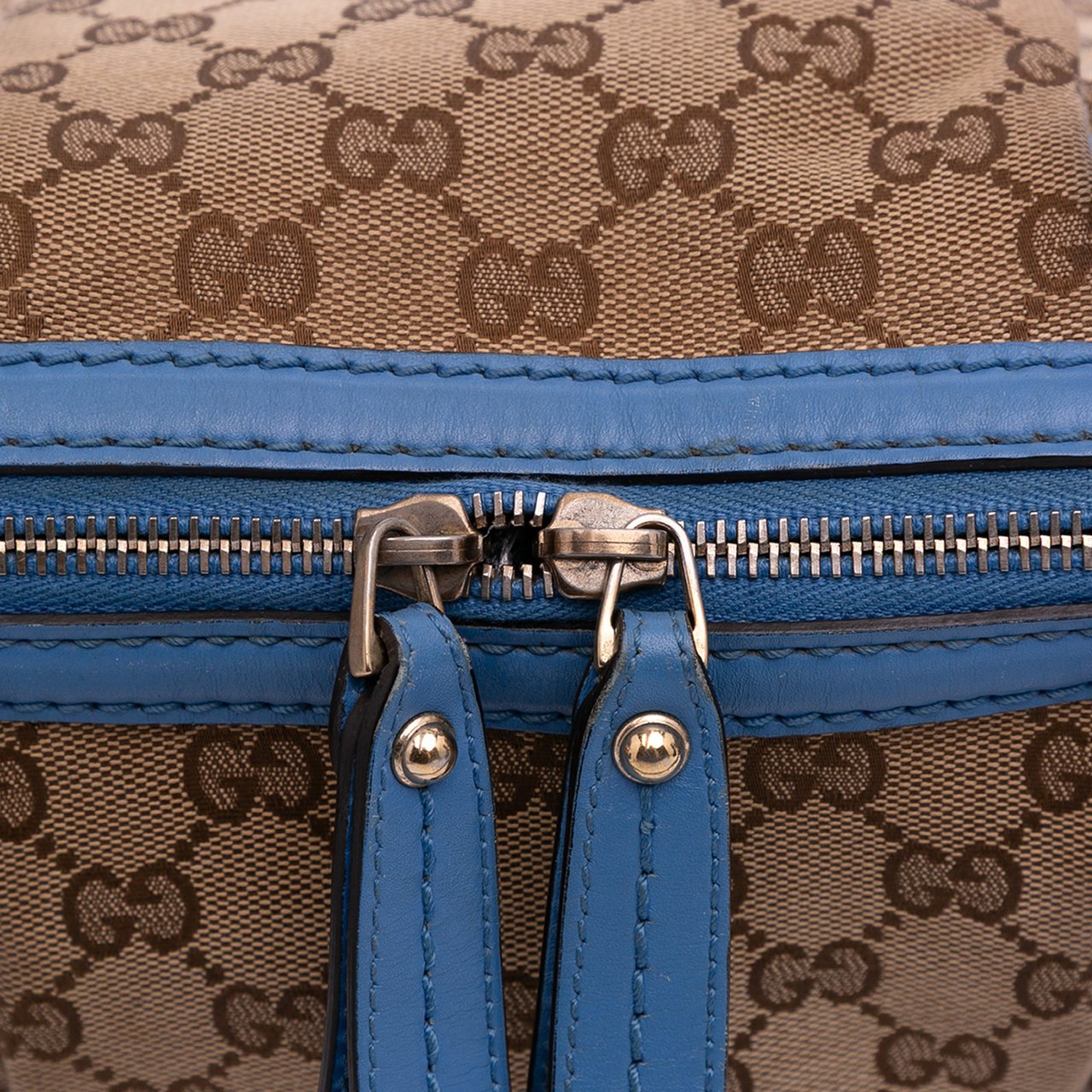 Gucci GG Canvas Sukey Satchel Bruin