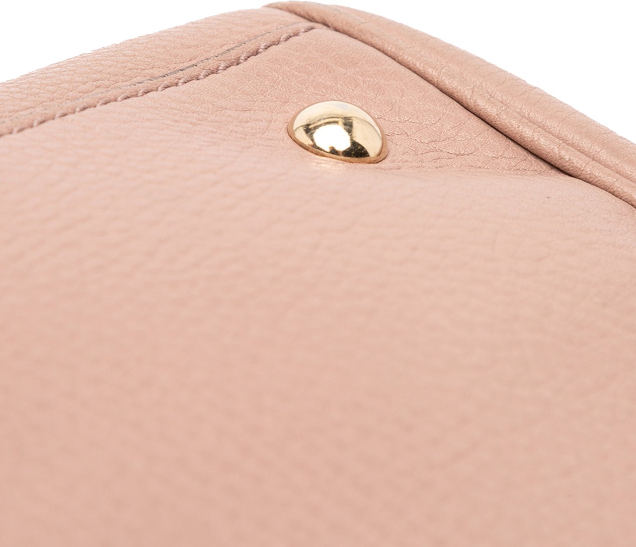 Gucci Medium Calfskin Bamboo Shopper Satchel Roze