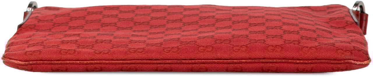 Gucci GG Canvas Crossbody Rood