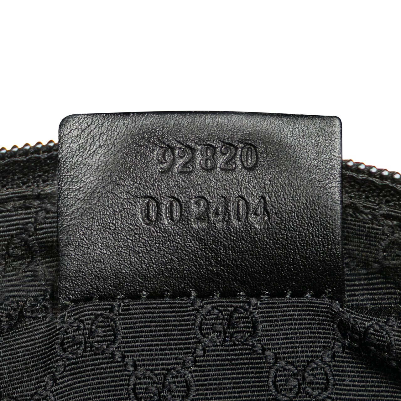 Gucci Denim Web Shoulder Bag Zwart