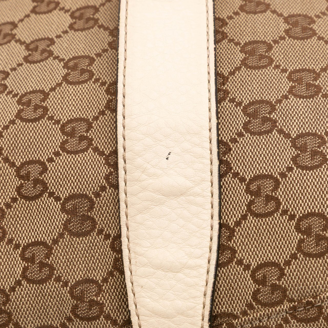 Gucci Large GG Canvas Icon Bit Satchel Bruin