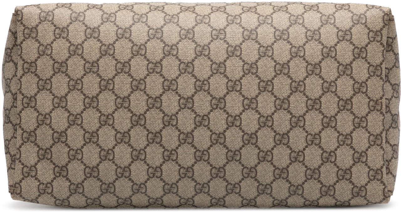 Gucci GG Supreme Diaper Messenger Bag Bruin