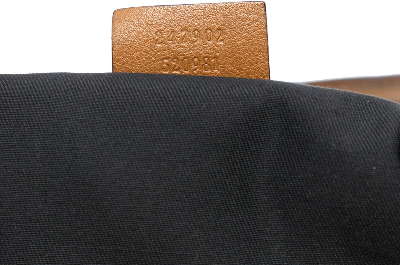 Gucci Diamante Canvas Sukey Satchel Bruin