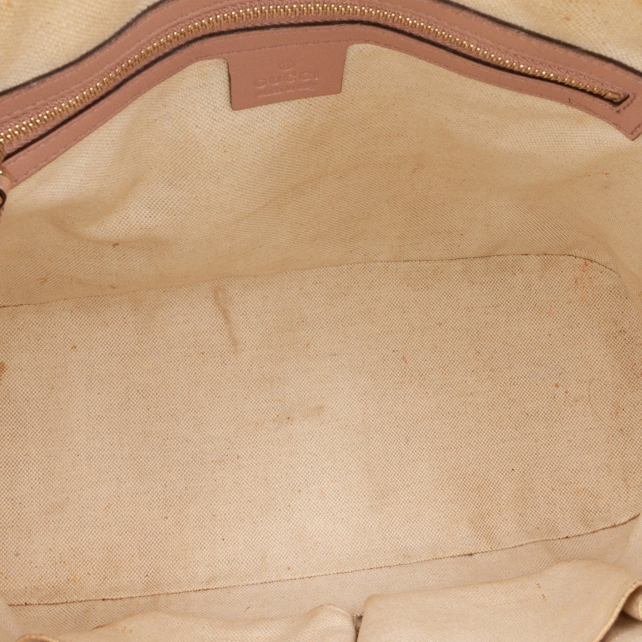 Gucci Small Microguccissima Patent Nice Satchel Bruin