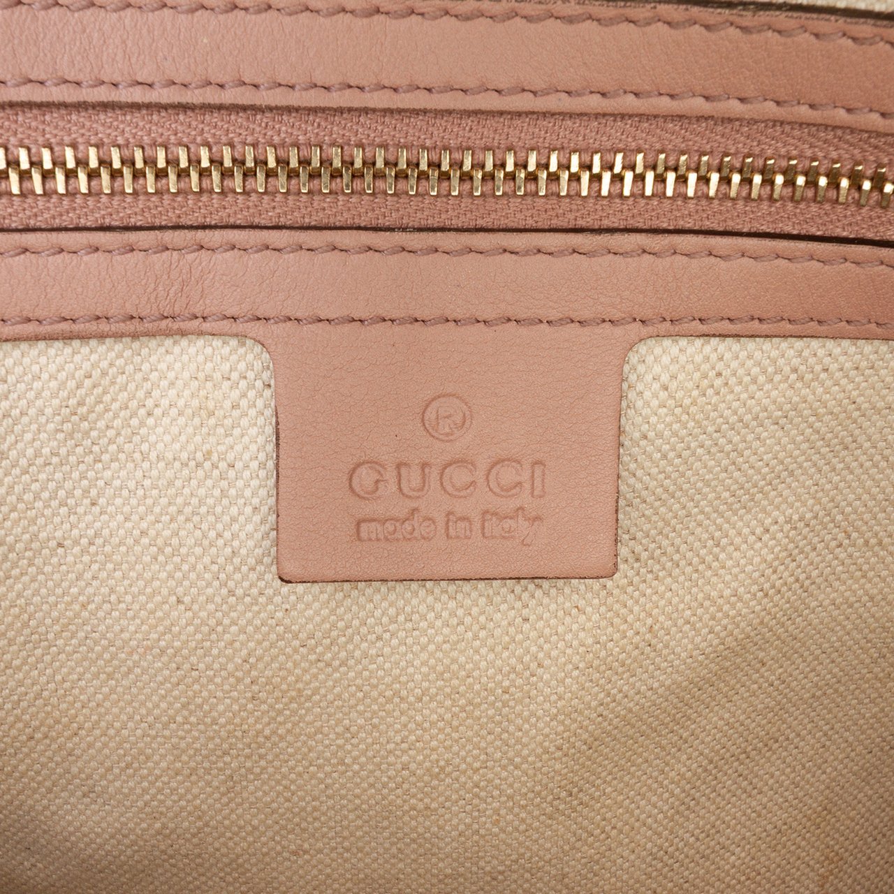 Gucci Small Microguccissima Patent Nice Satchel Bruin