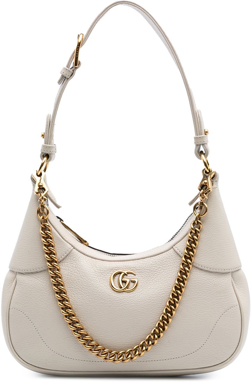 Gucci Small Calfskin Aphrodite Satchel Wit