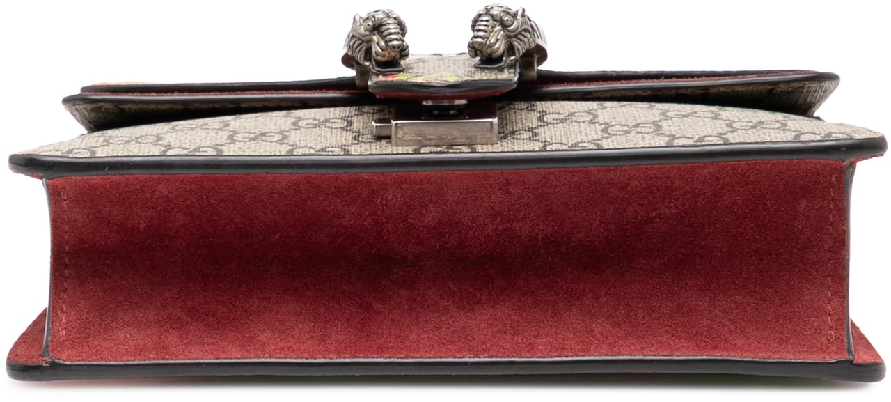 Gucci Small GG Supreme Blooms Dionysus Crossbody Bruin