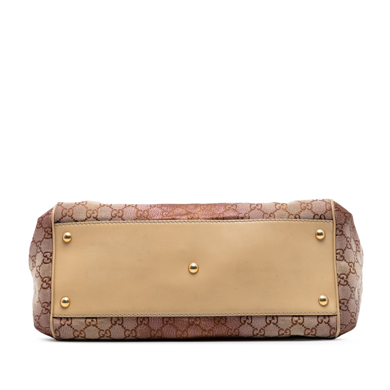 Gucci Medium GG Lurex Scarlett Satchel Bruin