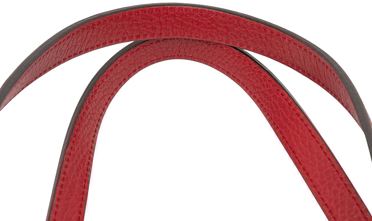 Gucci GG Canvas Bree Zippered Tote Bruin