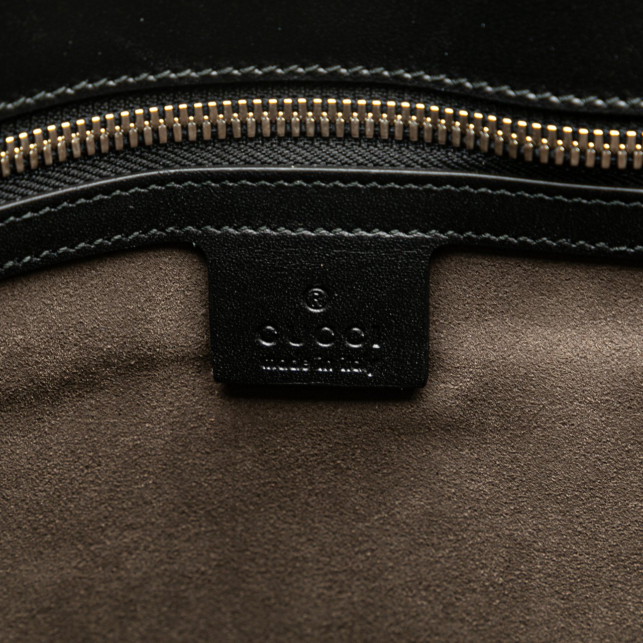 Gucci GG Supreme Caleido Vertical Tote Bruin