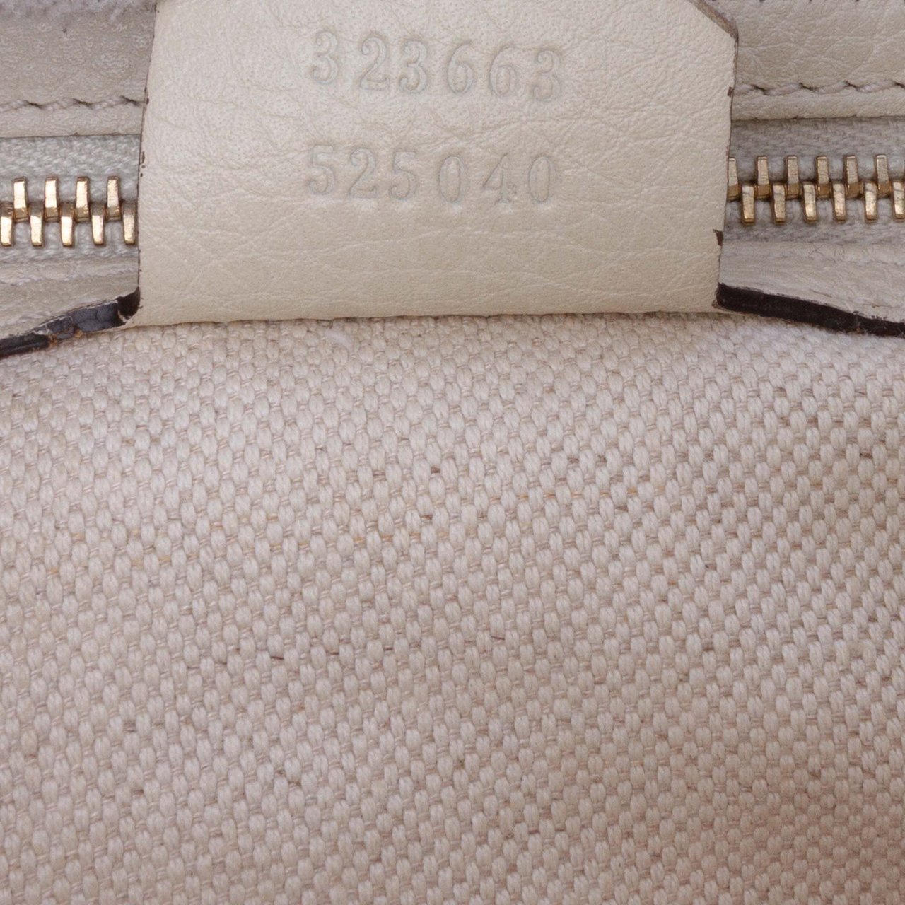 Gucci Tall Leather Bamboo Shopper Tote Wit