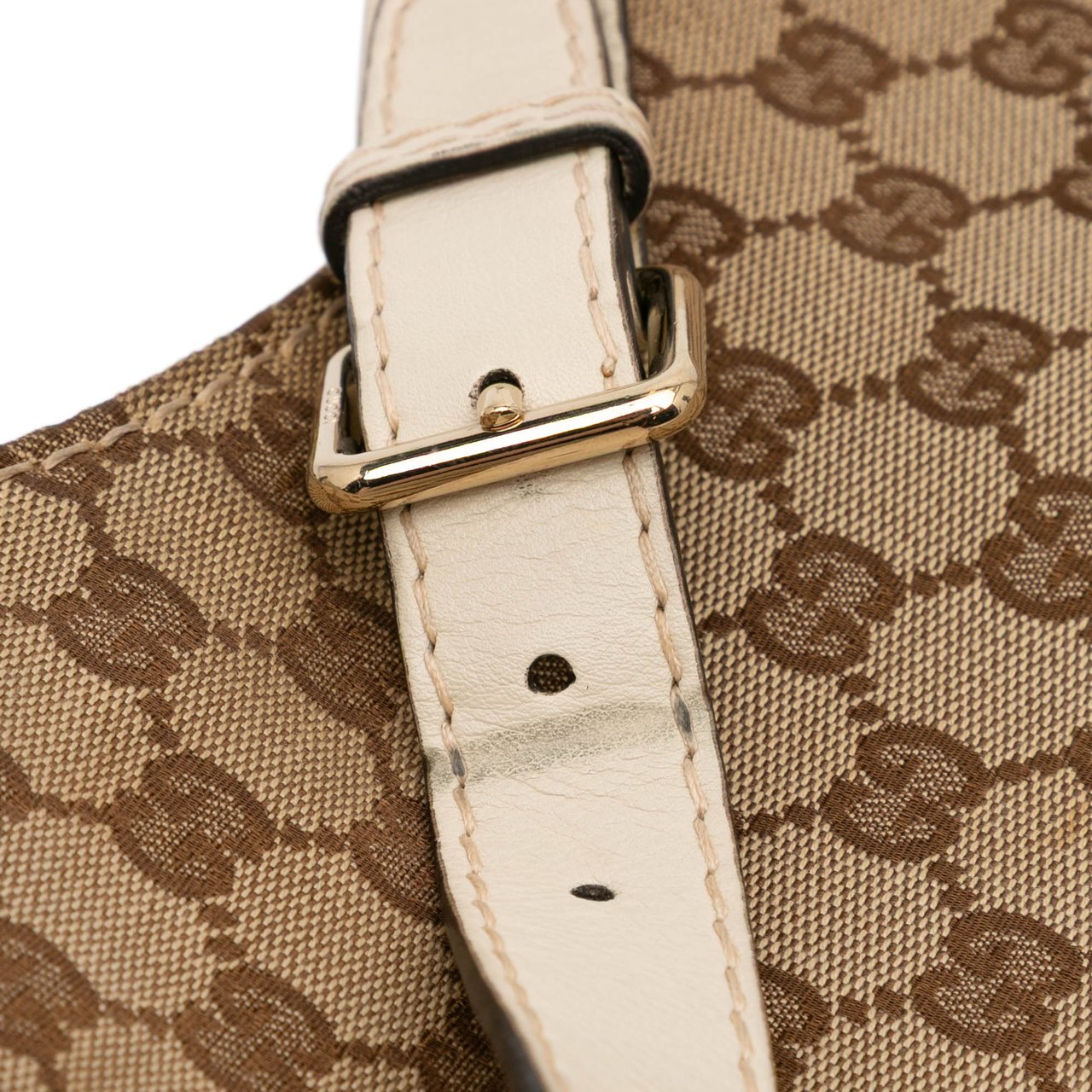 Gucci GG Canvas Charlotte Crossbody Bruin