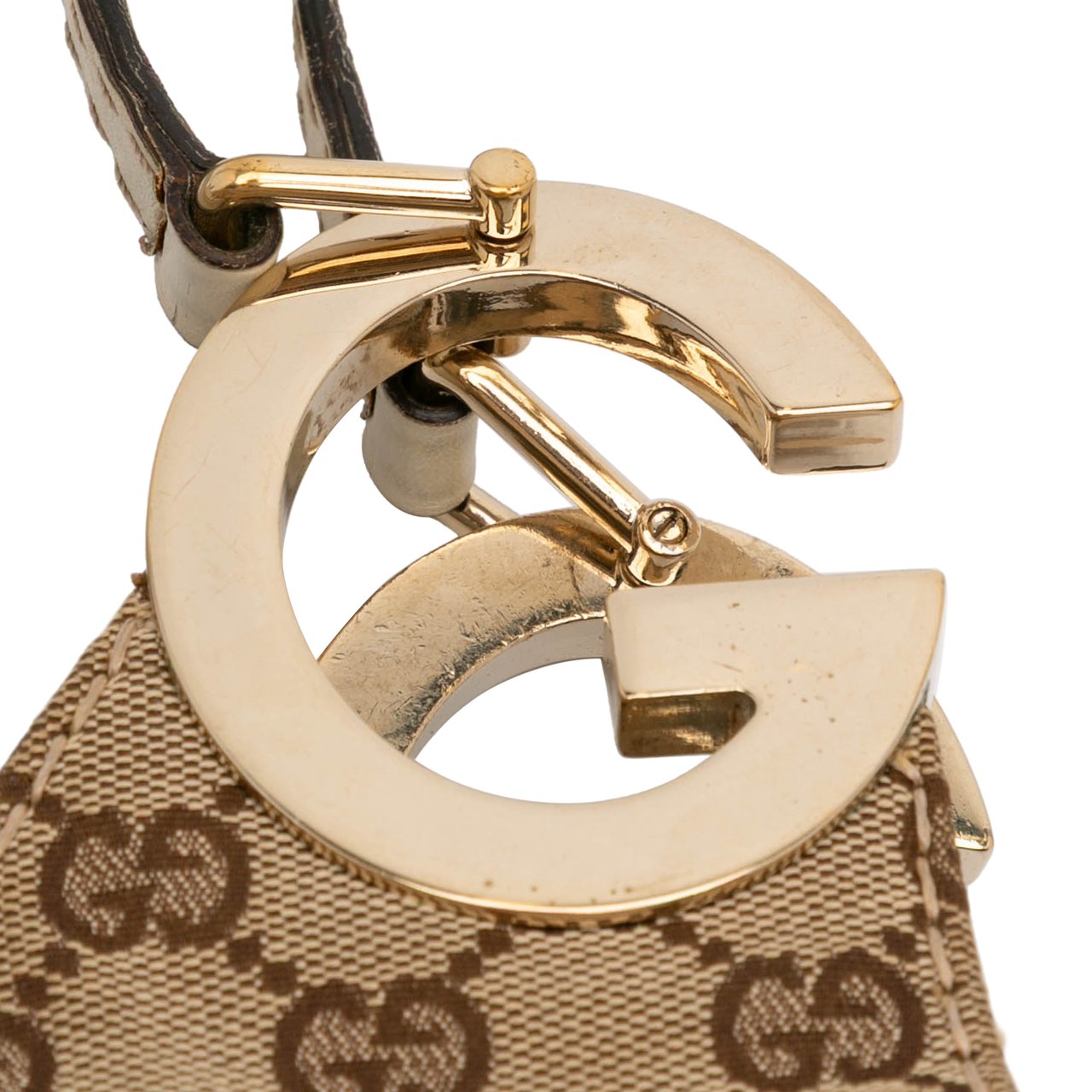 Gucci GG Canvas Charlotte Crossbody Bruin