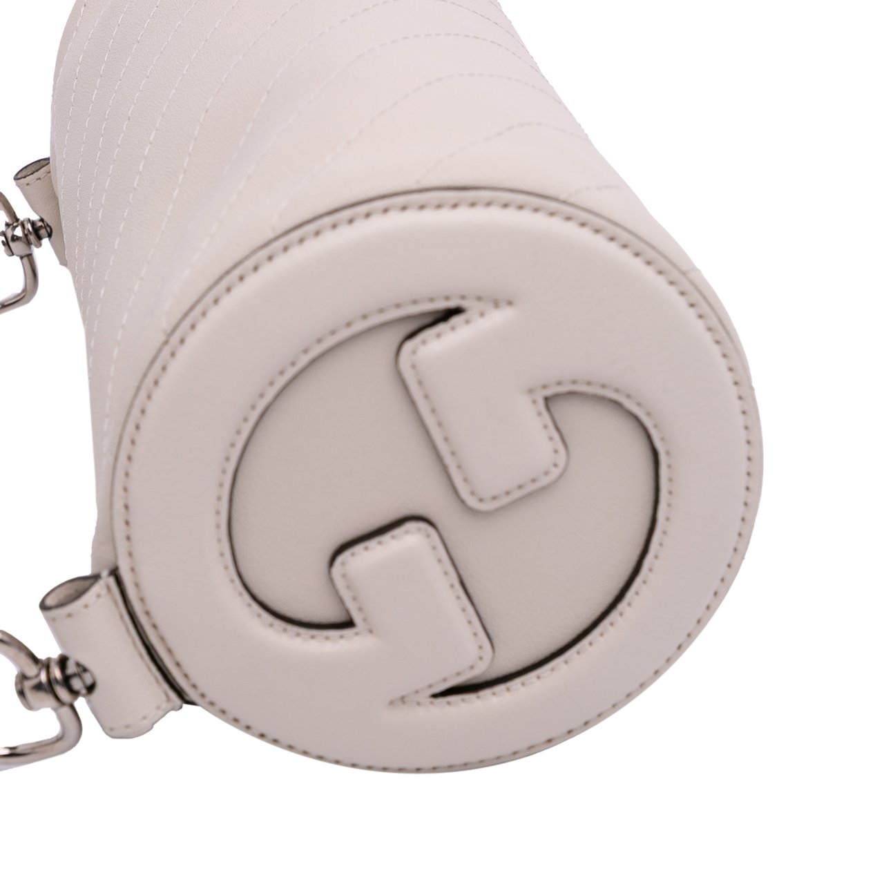 Gucci Small Leather Blondie Shoulder Bag Wit