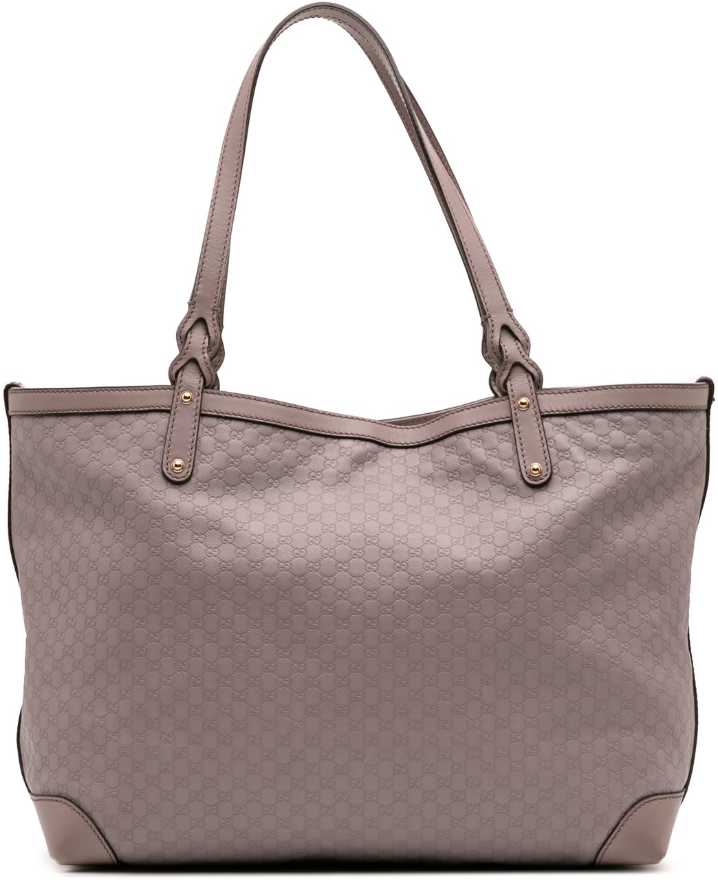 Gucci Medium Microguccissima Craft Tote Paars
