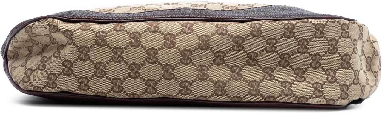 Gucci GG Canvas Charlotte Crossbody Bruin