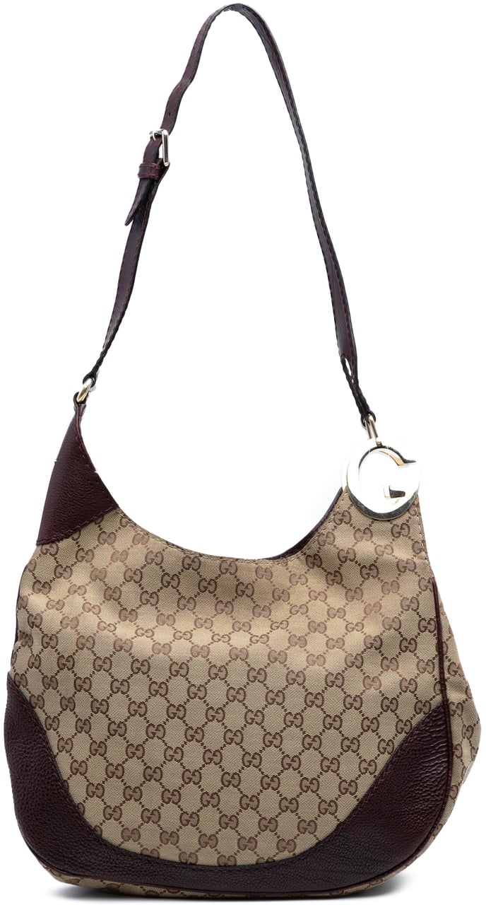 Gucci GG Canvas Charlotte Crossbody Bruin