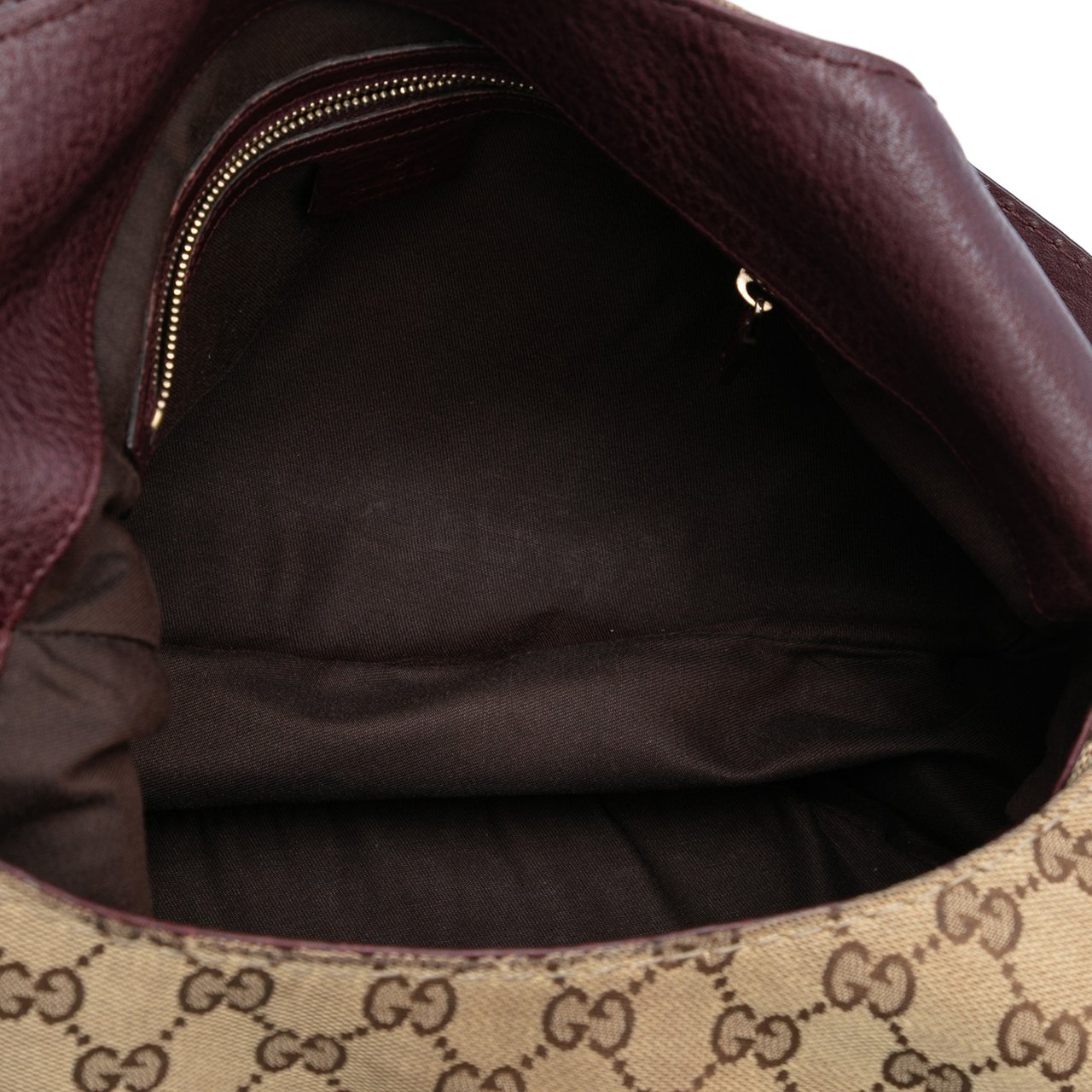 Gucci GG Canvas Charlotte Crossbody Bruin