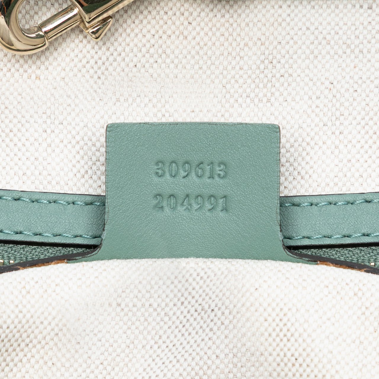 Gucci Microguccissima Patent Nice Tote Groen