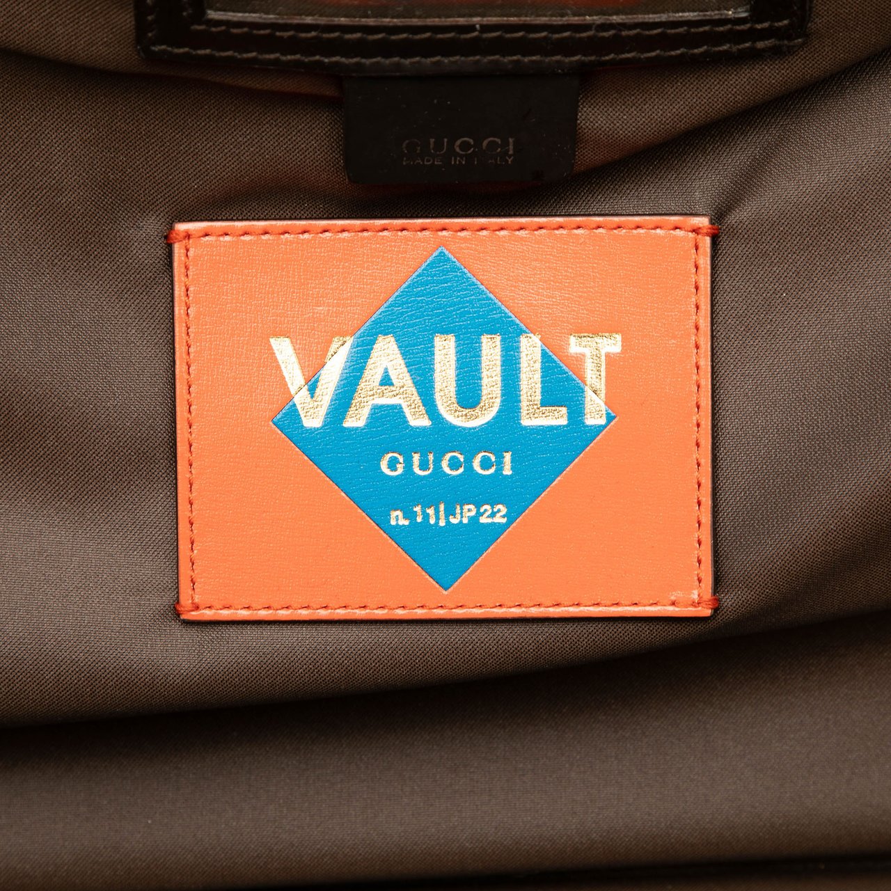 Gucci GG Canvas Trunk Suitcase Bruin