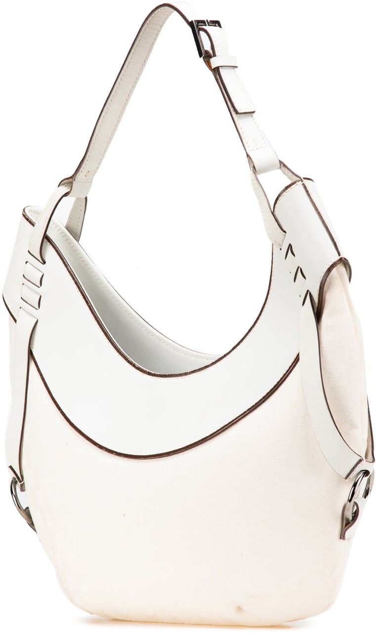 Gucci GG Canvas Hobo Wit