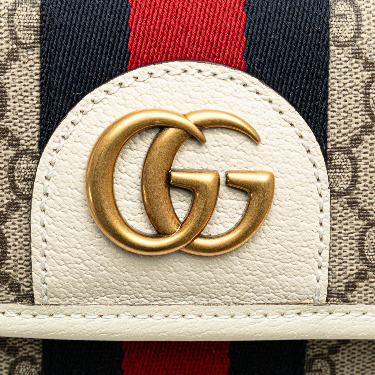 Gucci GG Supreme Ophidia Belt Bag Bruin