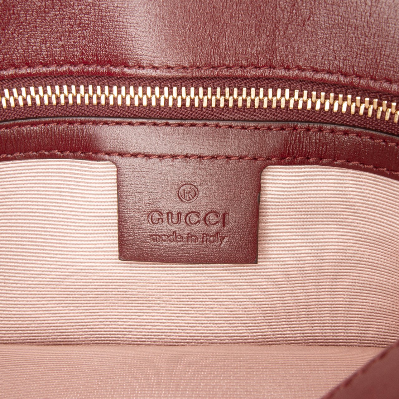 Gucci Small Leather Arli Crossbody Rood