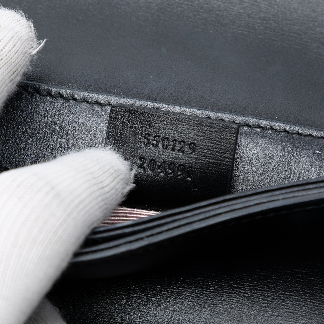 Gucci Small Leather Arli Crossbody Zwart