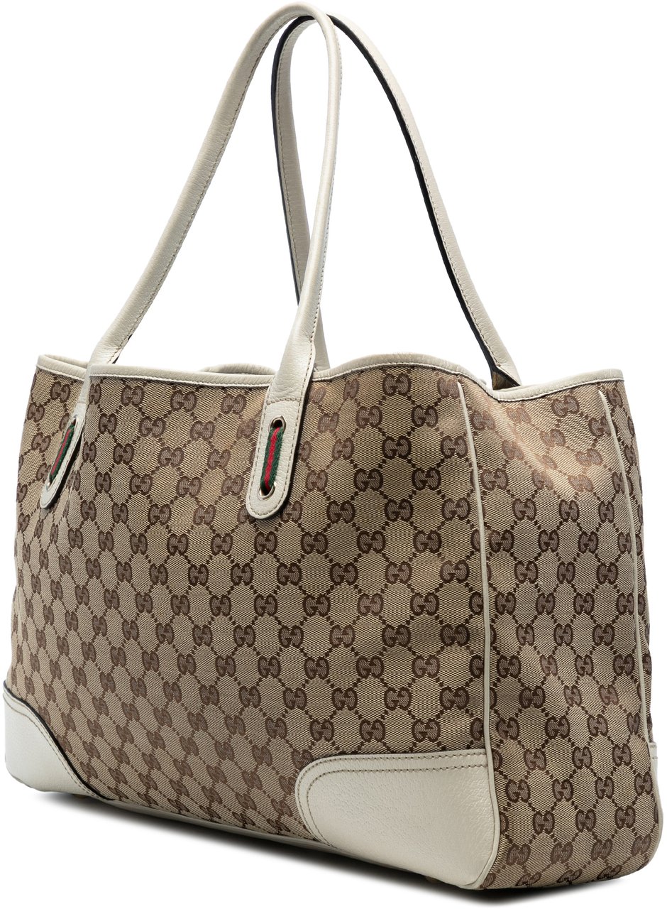 Gucci GG Canvas Princy Tote Bruin