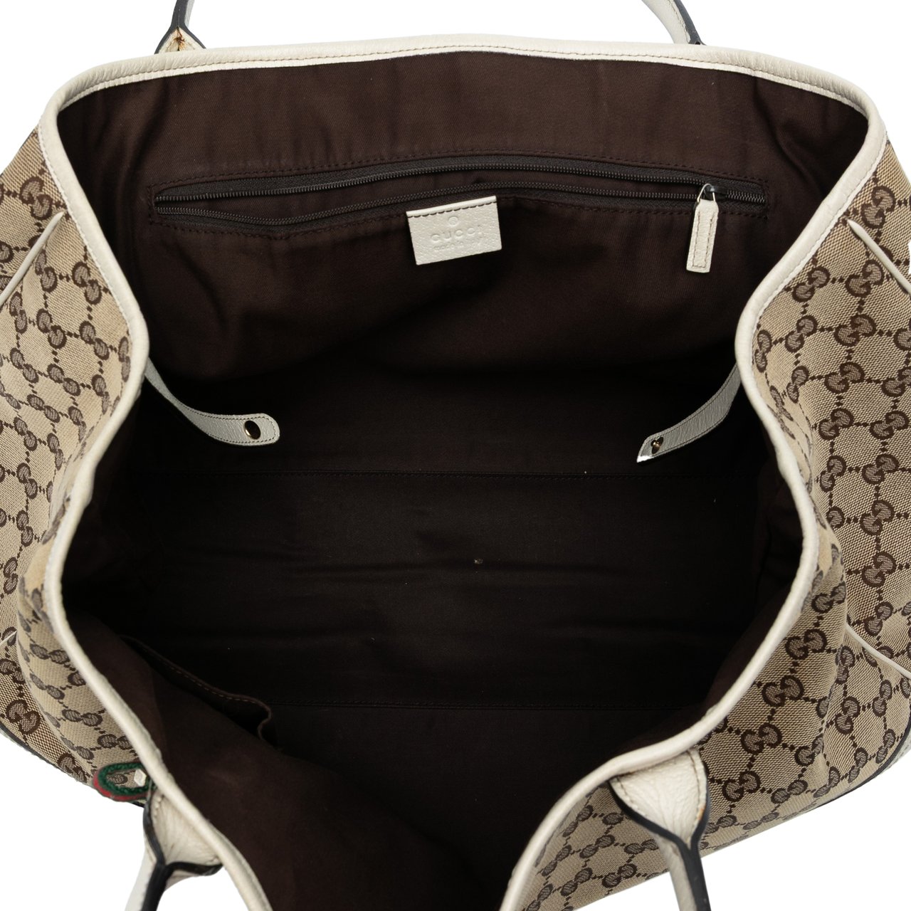 Gucci GG Canvas Princy Tote Bruin