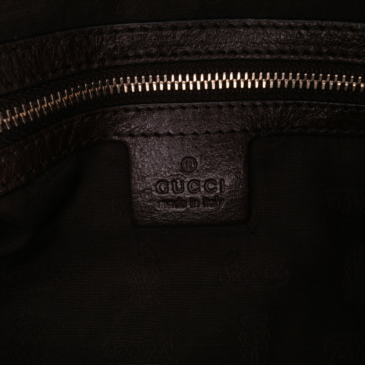 Gucci GG Canvas Charm Satchel Bruin