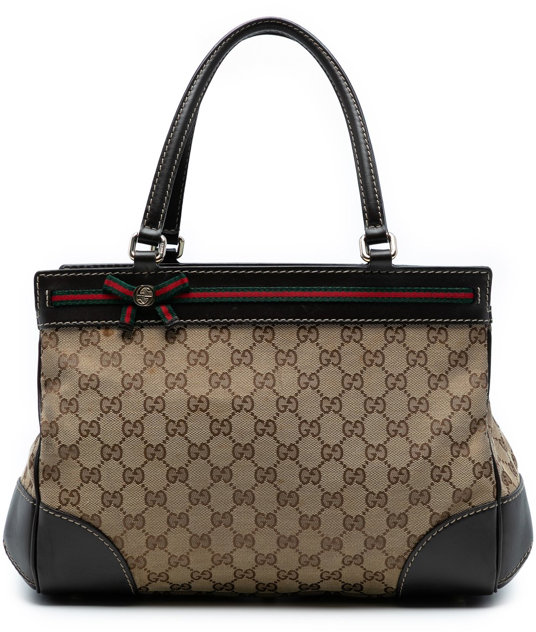 Gucci GG Canvas Mayfair Tote Bruin